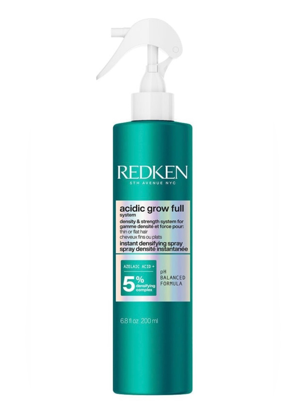 Redken Acidic Grow Instant Densifying Spray 6.8 fl oz For Thinning Flat Hair